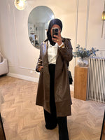 Charger l'image dans la visionneuse de galerie, Trench Coat BROWN