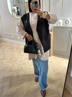 Charger l'image dans la visionneuse de galerie, Gilet Sans Manches LEYLA Noir