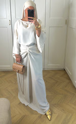 Charger l'image dans la visionneuse de galerie, ROBE NOUER beige