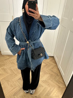 Charger l'image dans la visionneuse de galerie, Veste denim kimono blue