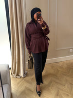 Charger l'image dans la visionneuse de galerie, Chemise NALI Bordeaux