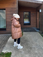 Charger l'image dans la visionneuse de galerie, Longue Doudoune « caramel »