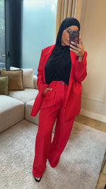 Charger l'image dans la visionneuse de galerie, Blazer OVERSIZE rouge