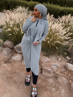 Charger l'image dans la visionneuse de galerie, Burkini SWIMMY gris silver