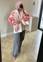 Charger l'image dans la visionneuse de galerie, Gilet tricoté fait main , à bouton