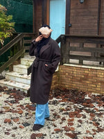 Charger l'image dans la visionneuse de galerie, Trench coat laine marron