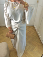 Charger l'image dans la visionneuse de galerie, ROBE NOUER beige