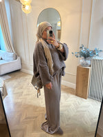 Charger l'image dans la visionneuse de galerie, Pantalon SATIN Taupe