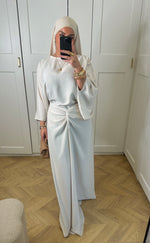 Charger l'image dans la visionneuse de galerie, ROBE NOUER beige