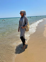 Charger l'image dans la visionneuse de galerie, Burkini SWIMMY gris silver