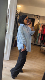 Charger l'image dans la visionneuse de galerie, Chemise LINE bleu