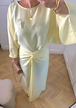 Charger l'image dans la visionneuse de galerie, ROBE NOUER jaune