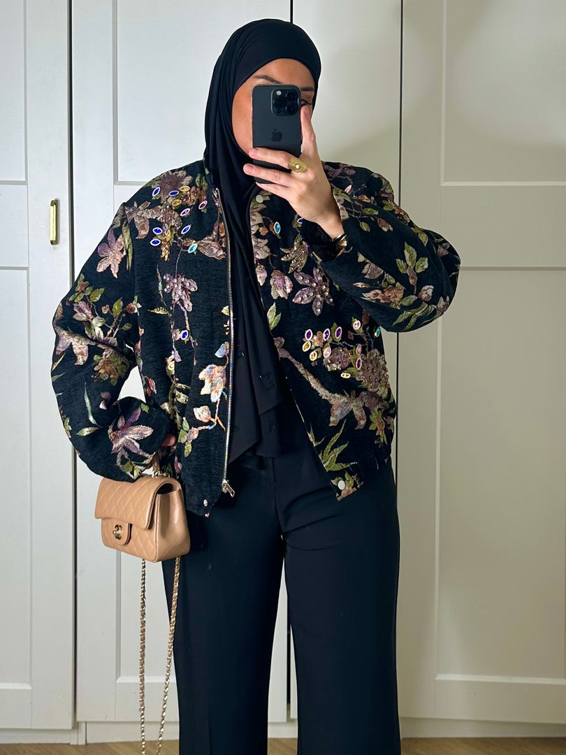 Veste BROCARD & PERLES colorées
