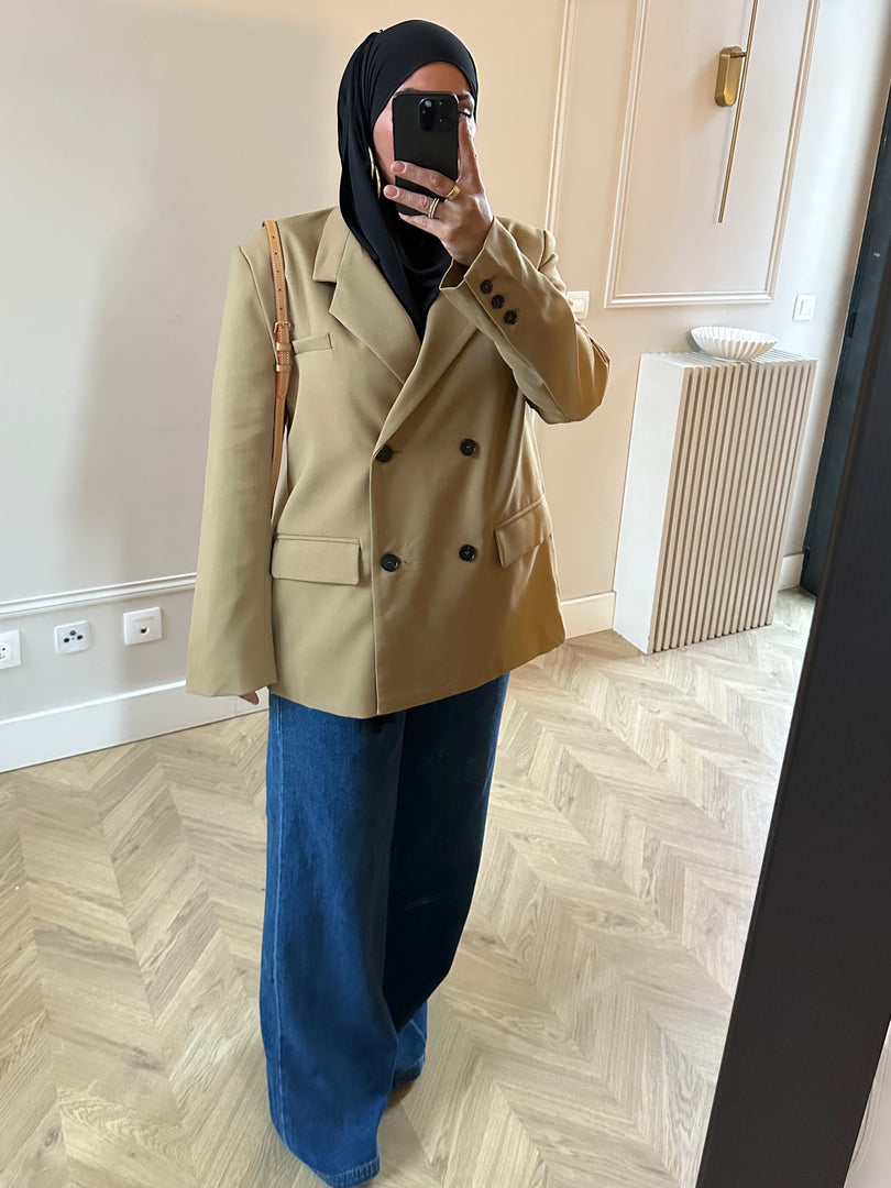 Blazer OVERSIZE 
Ocre