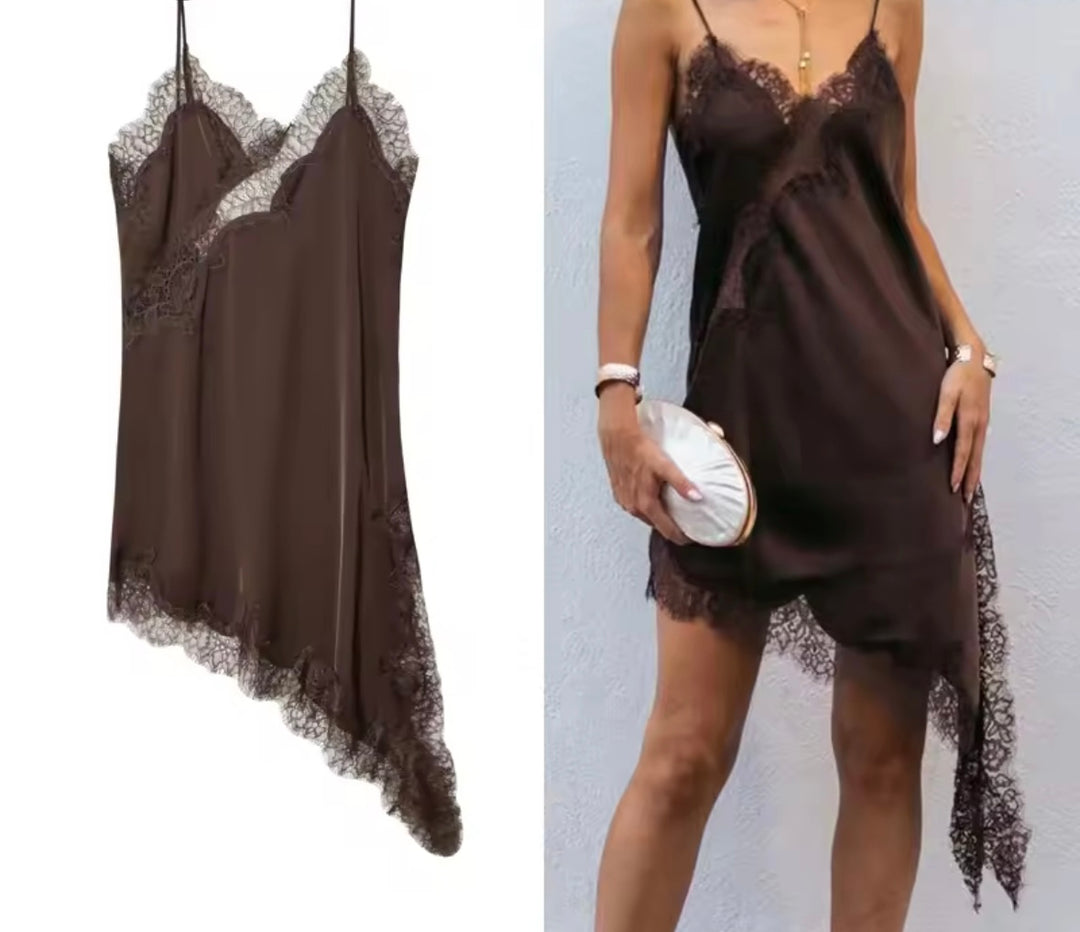Robe à dentelle