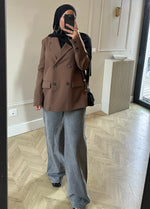 Charger l&#39;image dans la visionneuse de galerie, Blazer OVERSIZE 
Brown

