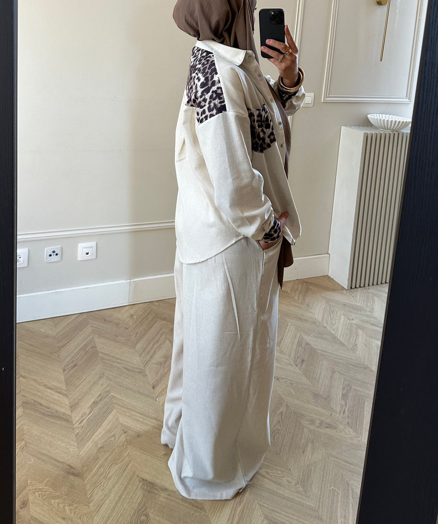 Ensemble costume LIN-léopard