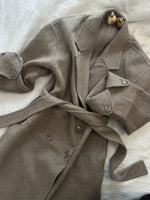 Charger l&#39;image dans la visionneuse de galerie, Trench coat Laine taupe
