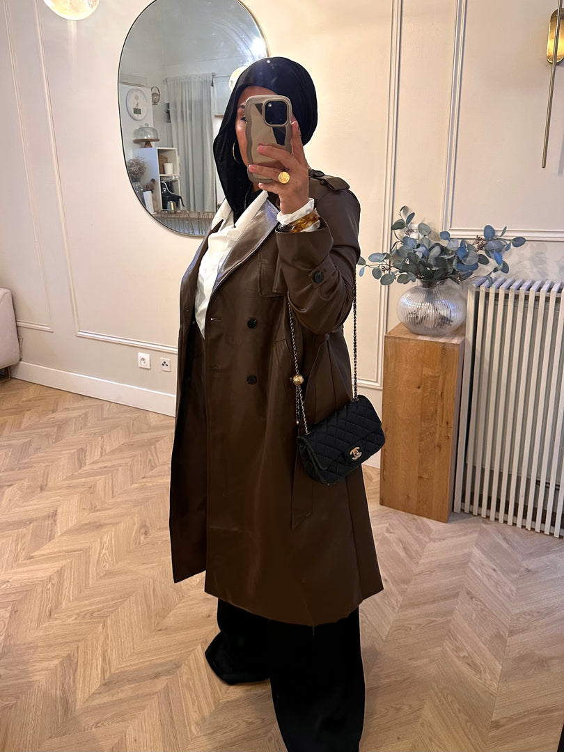 Trench Coat  BROWN
