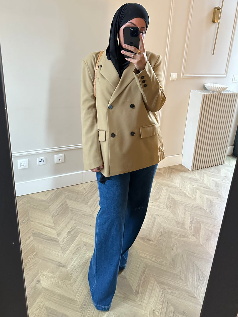 Blazer OVERSIZE 
Ocre