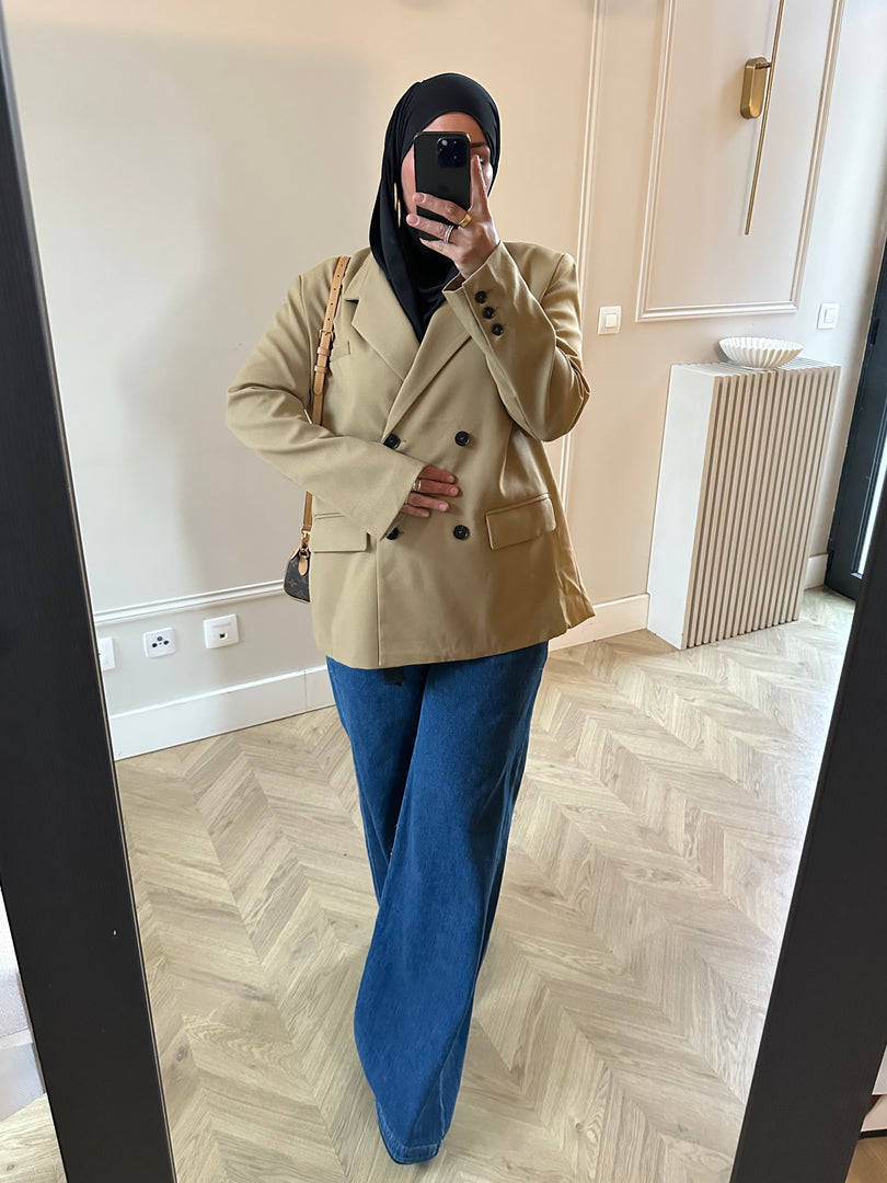 Blazer OVERSIZE 
Ocre