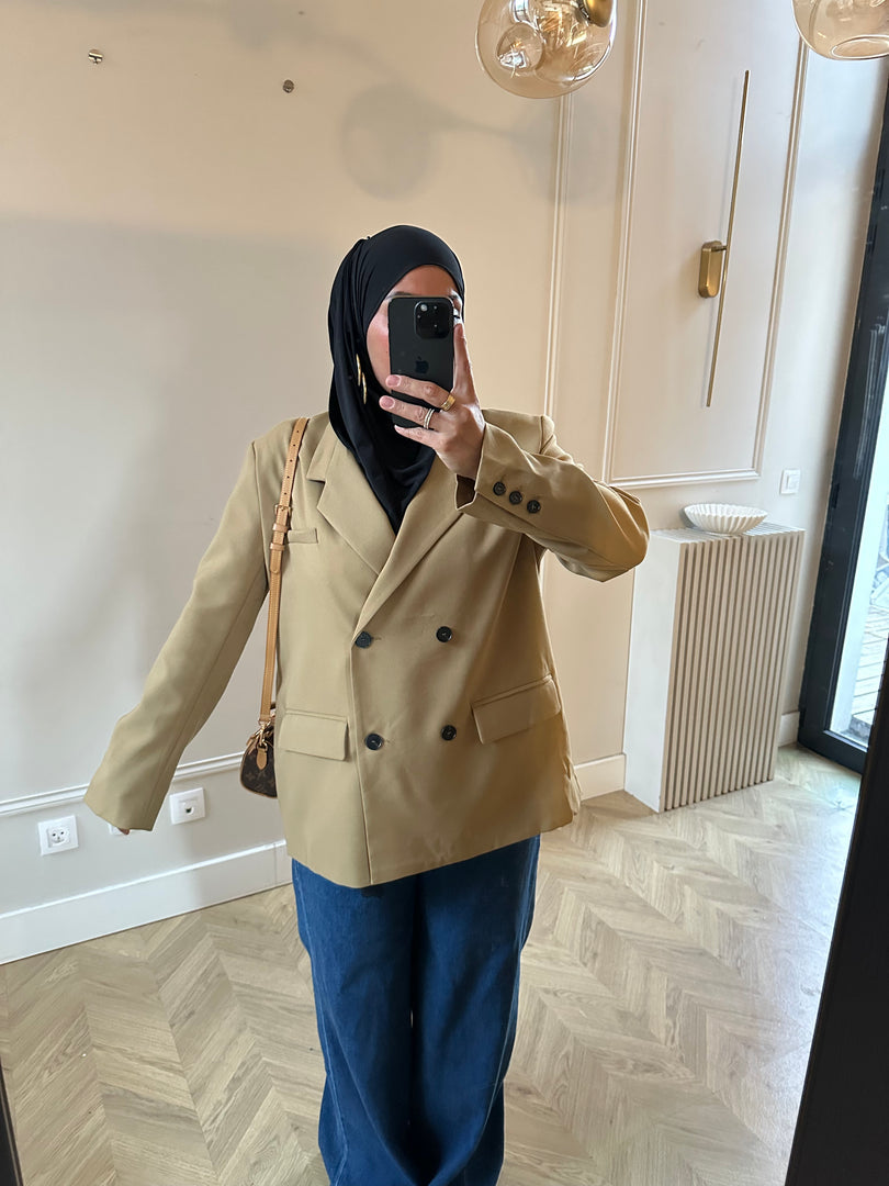 Blazer OVERSIZE 
Ocre