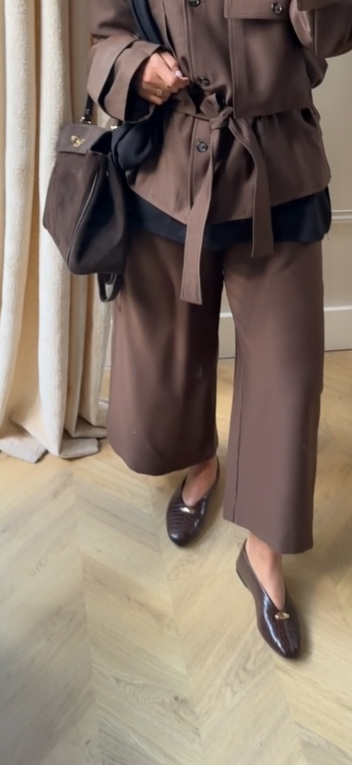 Ballerines SELMA Marron