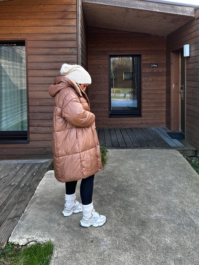 Longue Doudoune « caramel »