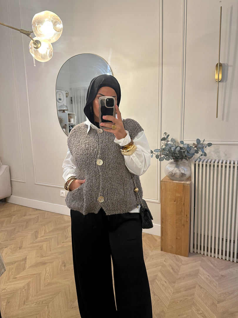 Gilet BOUCLETTE sans manches