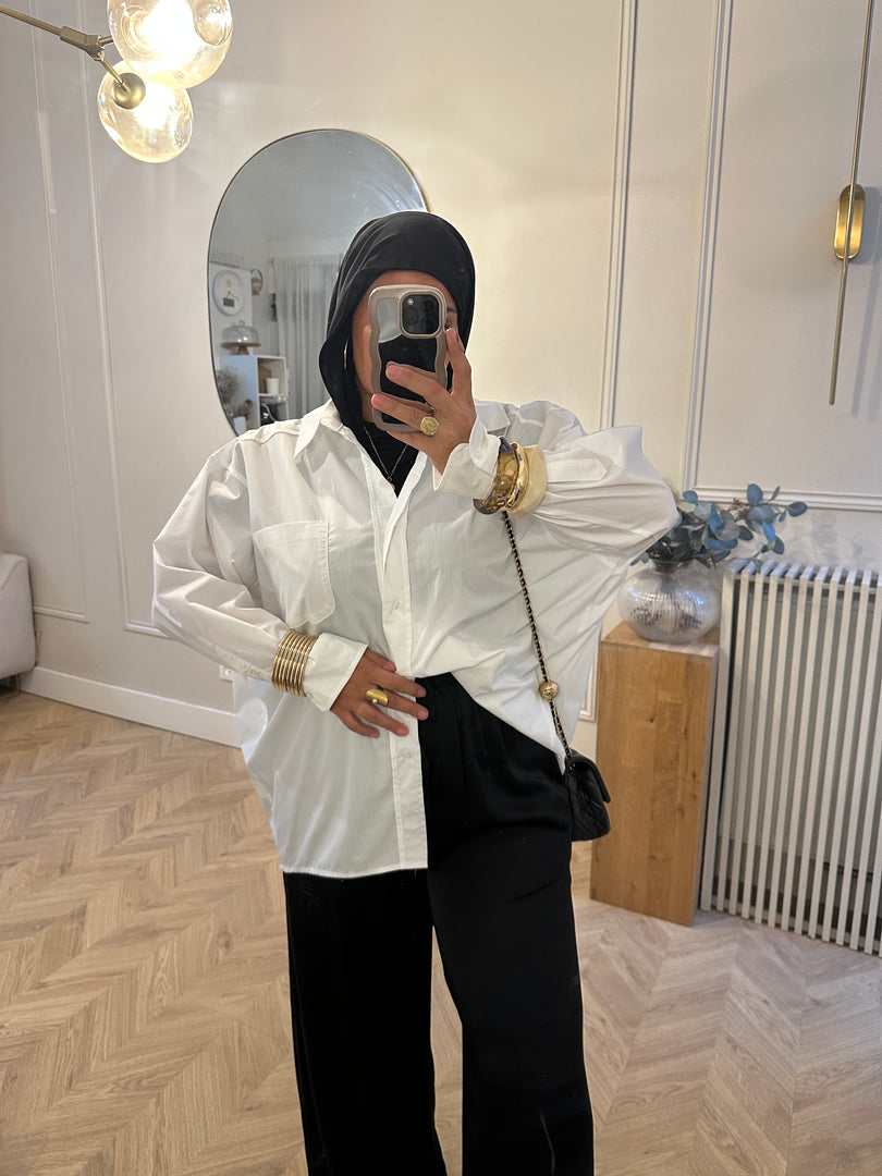 Pantalon SATIN noir
