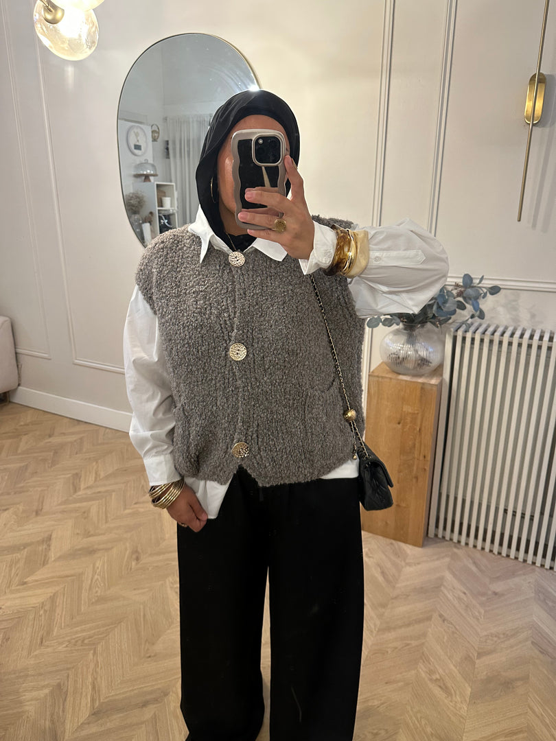 Gilet BOUCLETTE sans manches