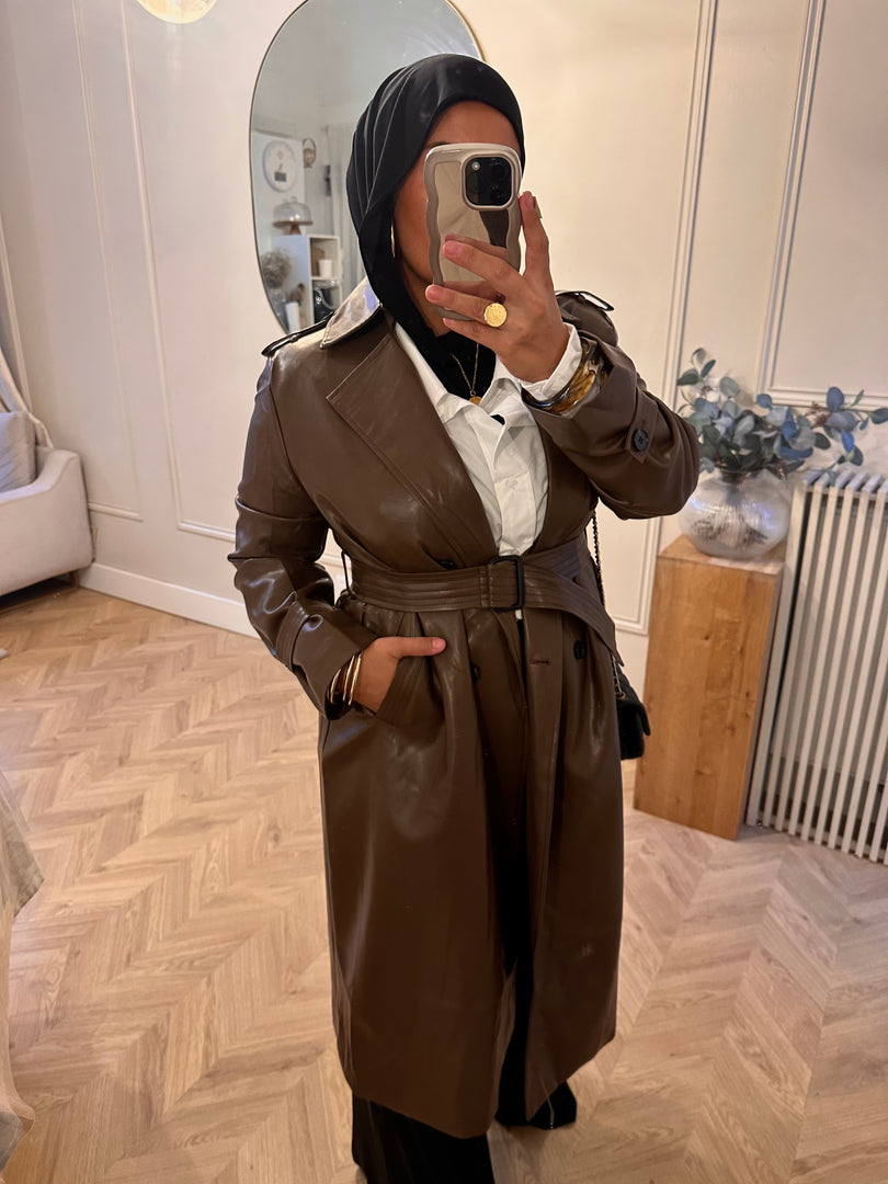 Trench Coat  BROWN
