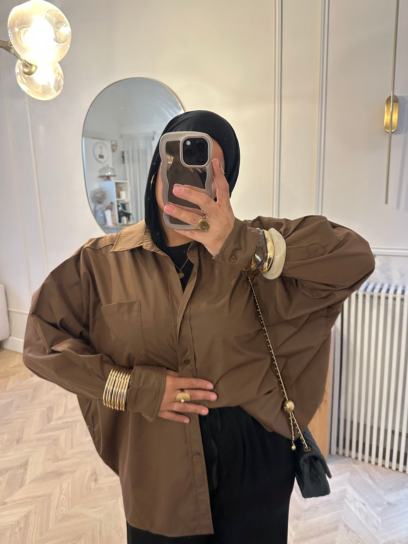 Chemise LINE Caramel