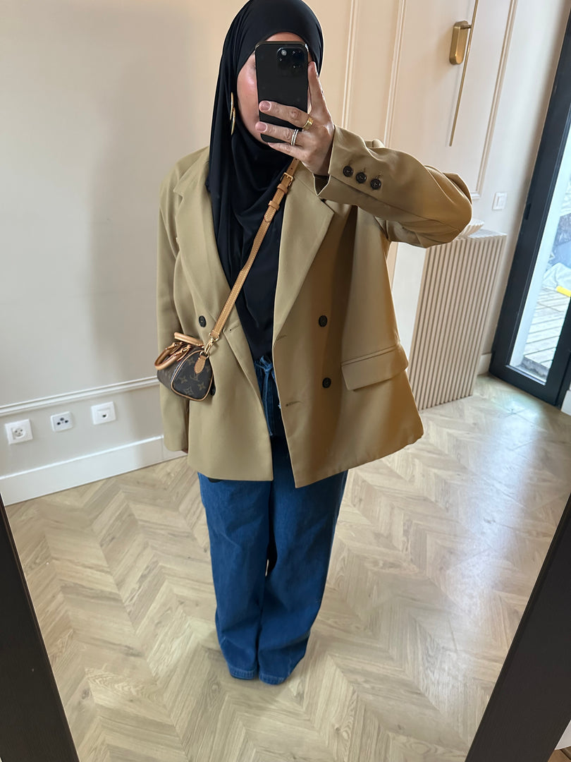 Blazer OVERSIZE 
Ocre