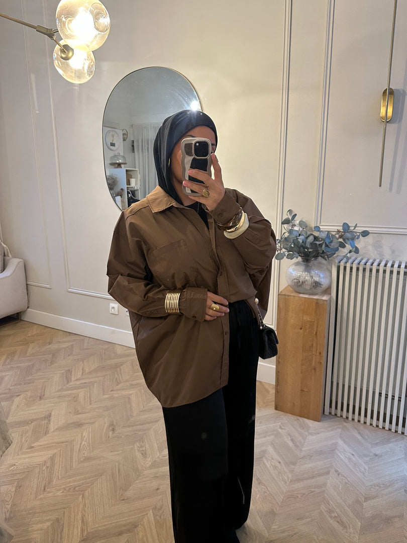 Chemise LINE Caramel