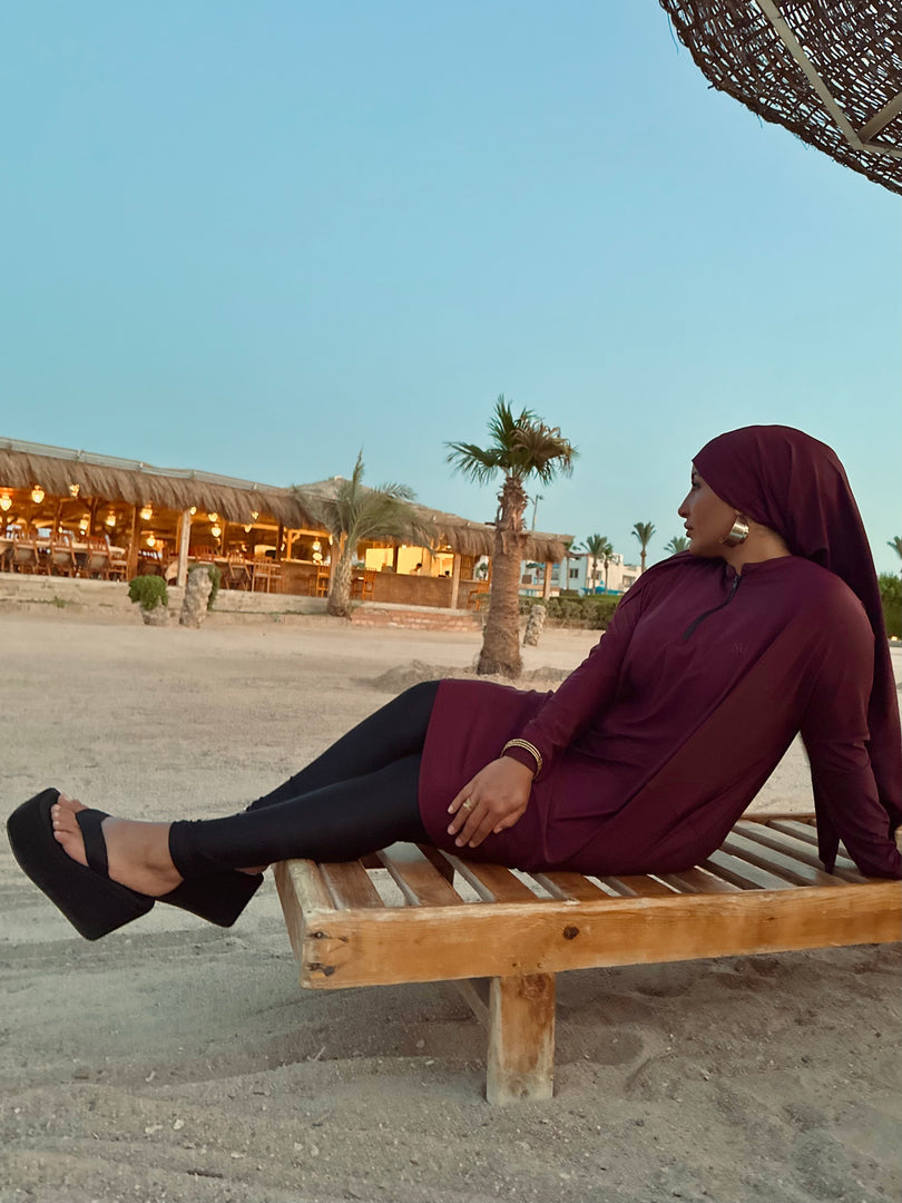 Burkini SWIMMY bordeaux