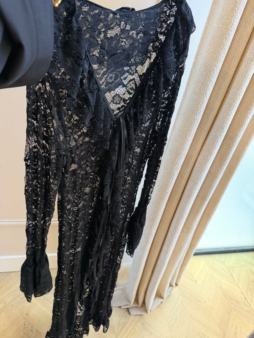 Gilet dentelle