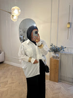 Charger l&#39;image dans la visionneuse de galerie, Chemise LINE blanche
