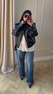 Blouson en Simili-Cuir