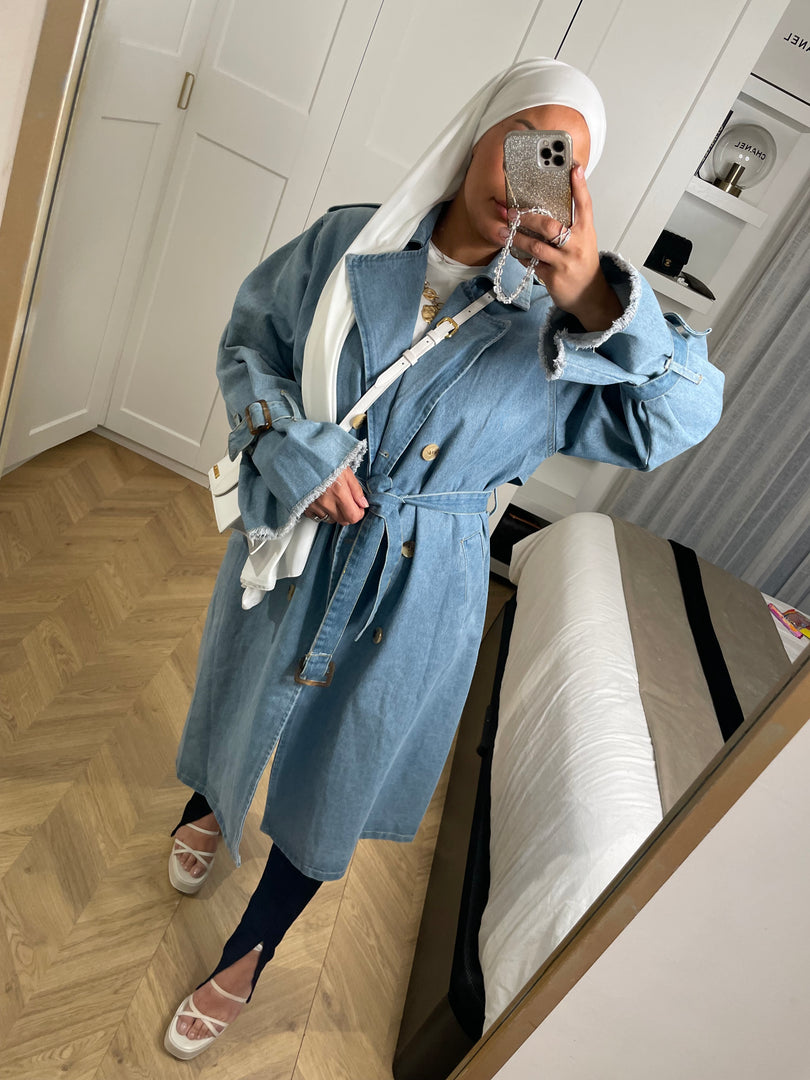Trench jeans