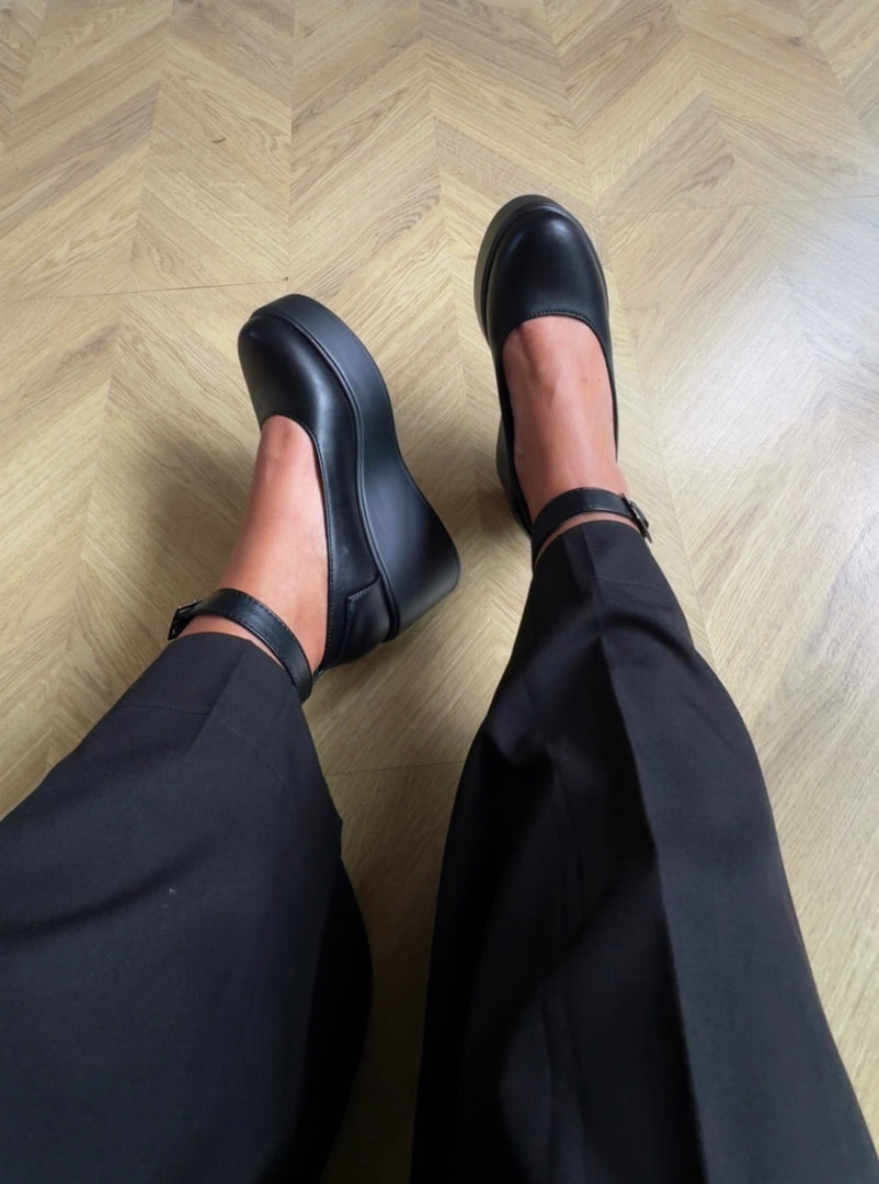 Ballerines compensées
