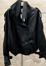 Charger l'image dans la visionneuse de galerie, Blouson en Simili-Cuir