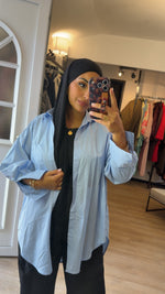 Charger l'image dans la visionneuse de galerie, Chemise LINE bleu